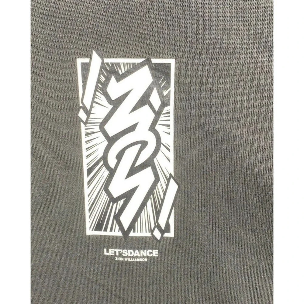 Jordan Zion Williamson Dri-Fit Pullover Hoodie XXL Black Logo Graphic DH0598-010